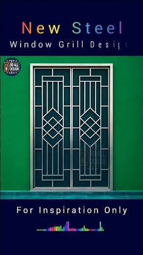 New Steel Window Grill Design Ideas