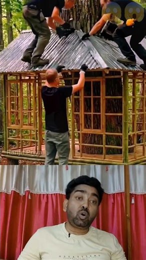 ভাঙা কুঁড়েঘর বদলে গেল সুন্দর বাড়িতে 😲 mini wood toy-wood working art skill wood hand crafts#shorts