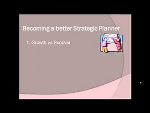 Become a better Strategic Planner by Understanding Strategic vs Financial Planning
