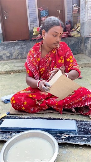 Amazing handmade sweet paper cone making 🍬✨ #foryou