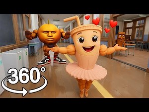 360° Italian Brainrot Love Story Movie Compilation | VR 4K