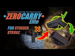 STOEGER STR-9SC IWB holster for concealed carry - ZERO CARRY ELITE