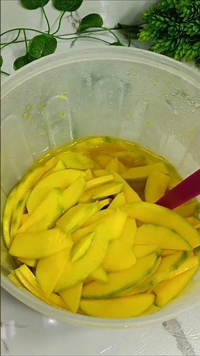 Manisan mangga rasanya manis asem segar bikin nagih