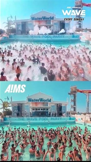 The Wave Fest Ayia Napa 🌊 Every Sunday at WaterWorld. The Only Weekly Music Festival in Cyprus