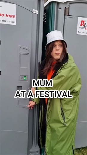 MUM AT A FESTIVAL 🥳⛺️ #mum #mumlife #family #mom #festival #latitude #toilet #band #mud #summerholidays #weekend #weekendaway #comedyreels #comedy #funnyvideos #henparty #pov #tiktokmums