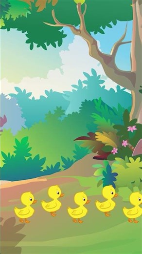 Five Little Ducks | Kids Songs | Purple Turtle Songs