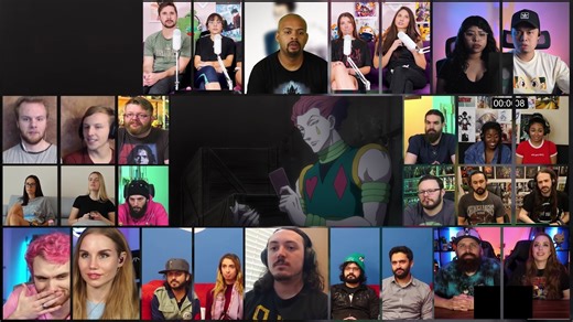 老外看【全职猎人】开黑 EP55 朋友×的×欺骗