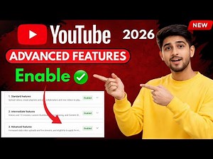YouTube Advanced Features Enable Kaise Kare | Enable YouTube Advanced Features 2026