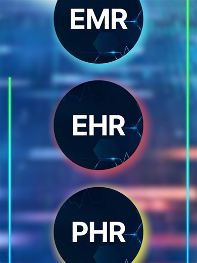 EMR vs EHR vs PHR: What’s the difference and why does it matter? #homehealth #emr #ehr #phr