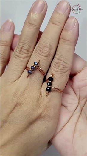 Simple ring - Free tutorial video link above the title #shortsvideo #ring