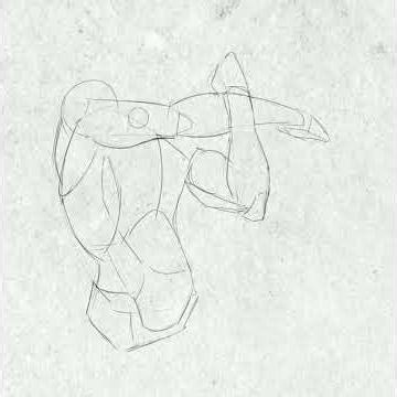 Sketch a Male Figure Easily ✏️ | Simple Shapes for Beginners