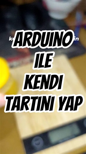Malzeme listesi: loadcell, Arduino, hx711, jumper kablolar