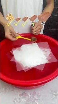 Let's guess how much paper is needed to float the object