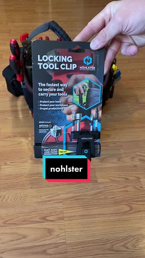 Durable Locking Tool Clip/Bit Holder by Nohlster Clip | Vetopropac Tool Storage Solution