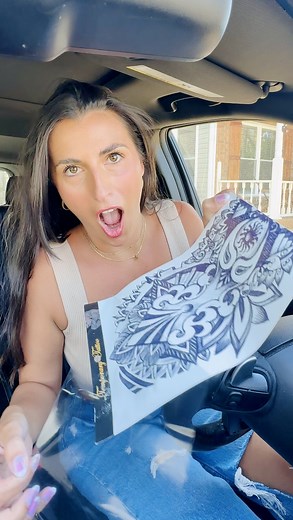 tattoo prank on my husband 🤭 #pranks #tattooed #funnyreels | Sam & Jen