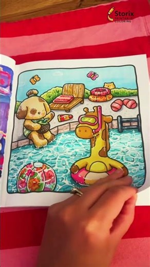 Cozy Days Coloring Book Flip Through 🥰✨ | Completed Pages