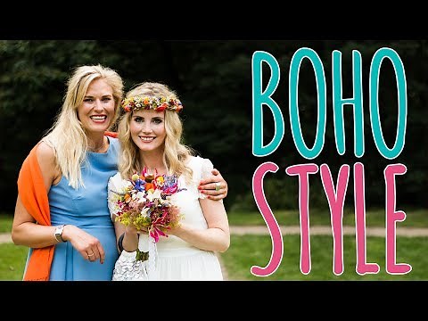 BOHO STYLE BRAUTSTRAUß - FÛR MEINE SCHWÄGERIN
