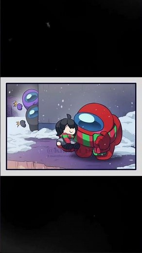 among us Comic 🐰🐻 #among earth