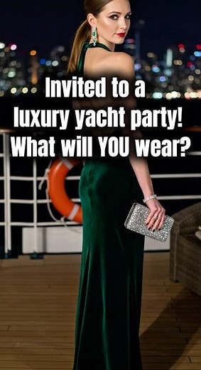 Luxury Yacht Party Look✨ Which Dress Would YOU Wear?