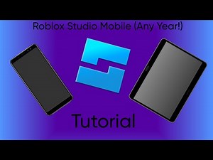 Roblox Studios Mobile📱 (Tutorial!)
