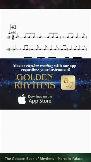 Crack this Rhythm. Part 41 Golden Rhythms and Sight Reading Training