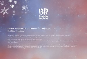 BASKIN ROBBINS 2025 Christmas Campaign Holiday Fantasy