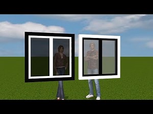 how to make window with a glass 3d model in sweet home 3d #- 03