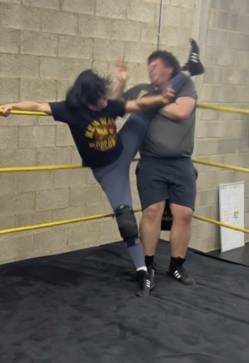 Constant Action in Intergender Wrestling Matches