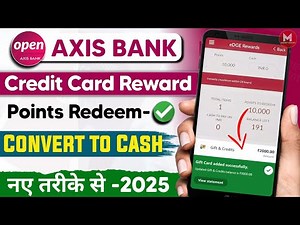 Axis Bank Rewards Points Redeem in Cash 🎉। How to Redeem Axis Bank Credit Card Reward Points Online