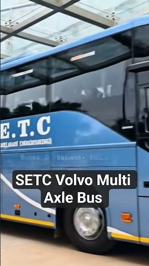SETC Volvo Multi axle Bus, Upcoming SETC buses in Tamilnadu #intercitybus #setc #volvobus #multiaxle