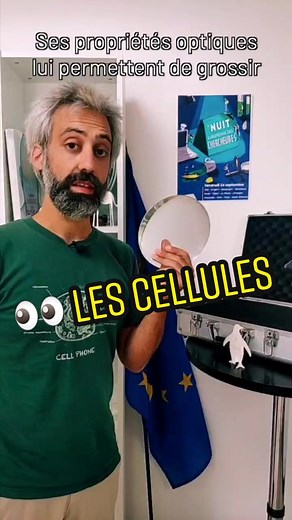 Observation des cellules avec un nouveau microscope