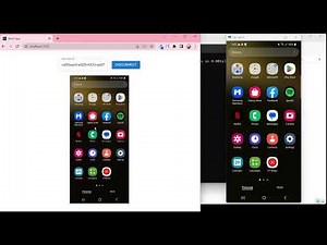 WebRTC Remote Screen Control Android