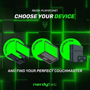 20K views · 71 reactions | Pick your device and find out what Couchmaster® is perfect for you類 Check out our amazon store to explore your options: https://bit.ly/nerdytec-on-amazon #nerdytec #couchmaster #gamer #games #pcgamer #pcgaming #rgb #gamingpc #chooseyourcharacter #device | COUCHMASTER | Facebook