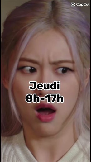 Ces quoi votre 🧐emploi du temps ?💕