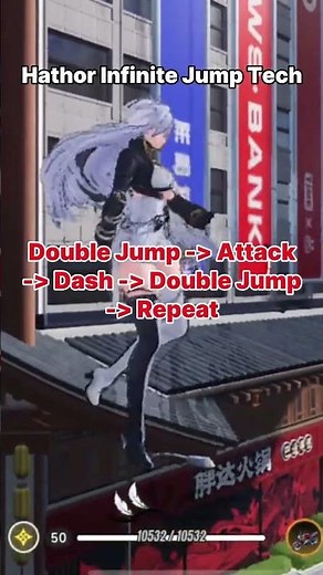 Hathor Infinite Jump Tech in NTE #nevernesstoeverness