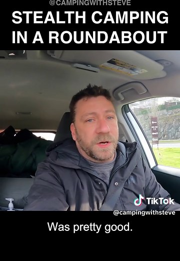 Roundabout Stealth Camping Adventure