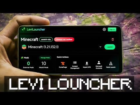 Levi Launcher Setup 🔥 Best Minecraft PE Launcher (Step-by-Step)