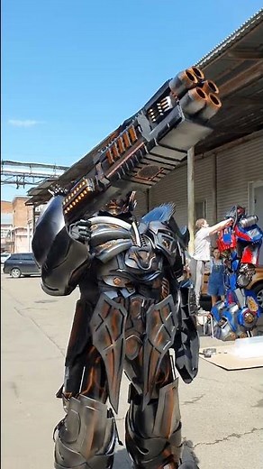 MEGATRON COSPLAY COSTUME by LIGA ROBOTOV #shorts