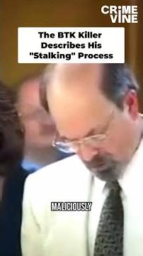 How BTK Stalked And Strangled His Victim