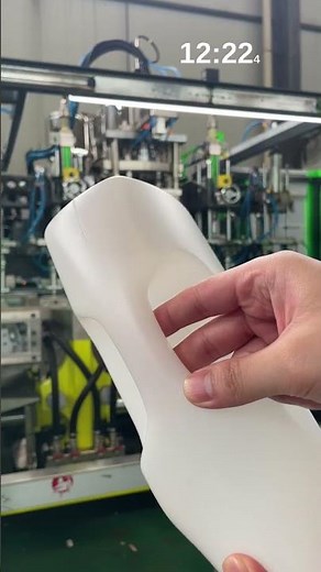 ONLY 12 mins! Color Change DEMO of blow molding machine