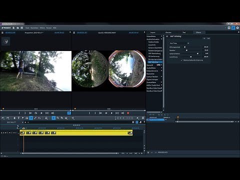 MAGIX Video Pro X – 360 Grad-Editing Tutorial (DE)