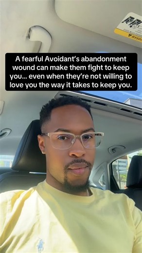 Fearful avoidant abandonment wound and relationship behavior