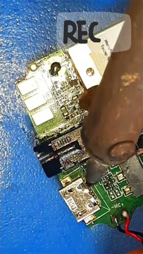 Fixing a Dead Phone: Mobile Charging Jack Replacement Guide#repair