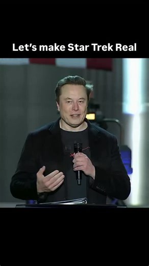 “The purpose of SpaceX is that we want to make Star Trek real. We want to make Starfleet Academy real, so that it’s not always science fiction” Elon Musk | Tesla Owners of Silicon Valley