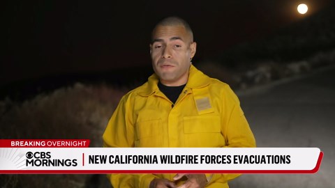 Canyon Fire in California spreads due to high winds and temperatures