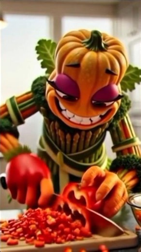 Whimsical: The Garden Gourmet​Artistic: Mother Nature’s Sous Chef​Literal: The Vegetable Golem​