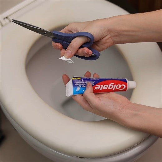 I put toothpaste in the toilet tank, and the result surprised me. | My Tips Book