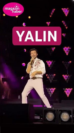 Yalın, İzmir konser performansını paylaştı !