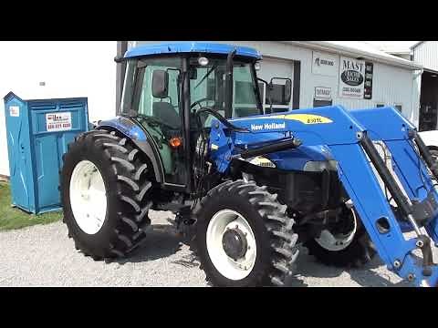 2010 New Holland TD5050 Tractor, Cab, & Loader!