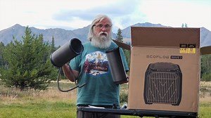 Watch Unboxing the Ecoflow Wave 2 Air Conditioner Unit on Amazon Live